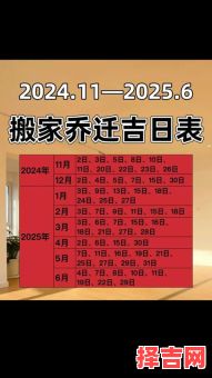 2025年黄道吉日搬家择吉指南_搬家日程与好运安排全攻略-第1张图片