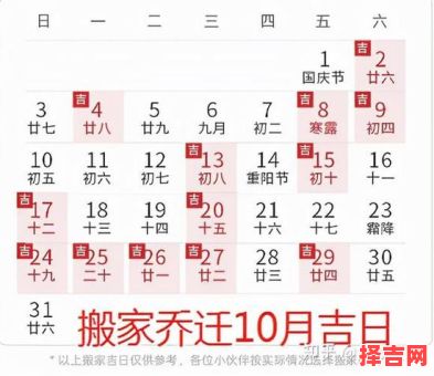 2025年11月搬家温锅吉日一览 2025年11月乔迁新居开火吉日查询-第1张图片