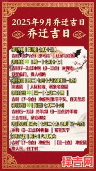 2025年12月搬家吉日吉时一览 2025年12月哪天适合搬家吉日查询-第1张图片